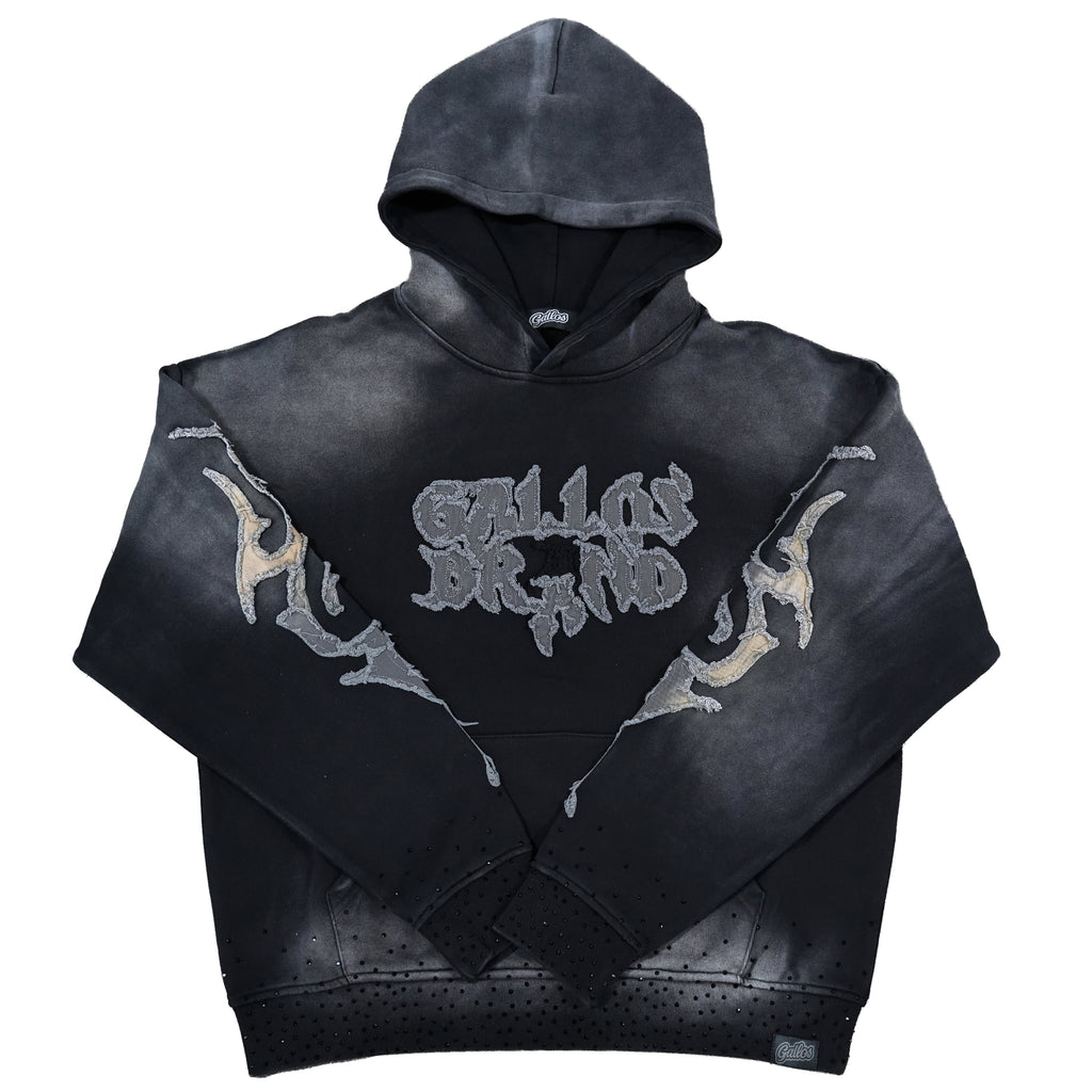 GALLOS "TOTAL BLACK" HOODIE